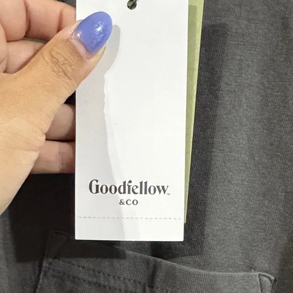 Goodfellow & Co Black Short Sleeve Tee - Picture 2 of 5